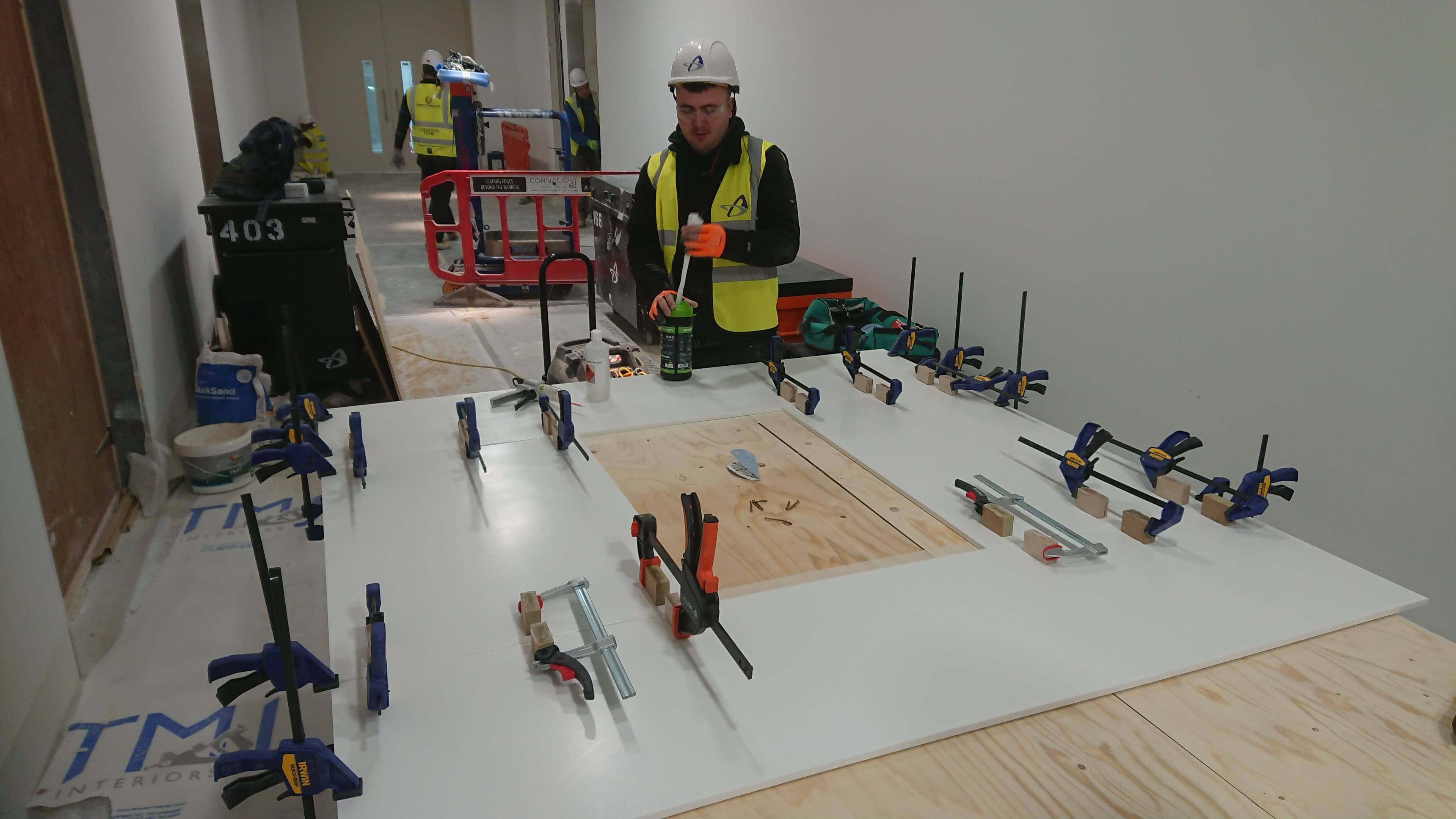 Plumtree Court, Shoe Lane, Central London, EC4 - Skilled Corian fitters 10